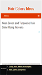 Mobile Screenshot of haircolorsideas.com